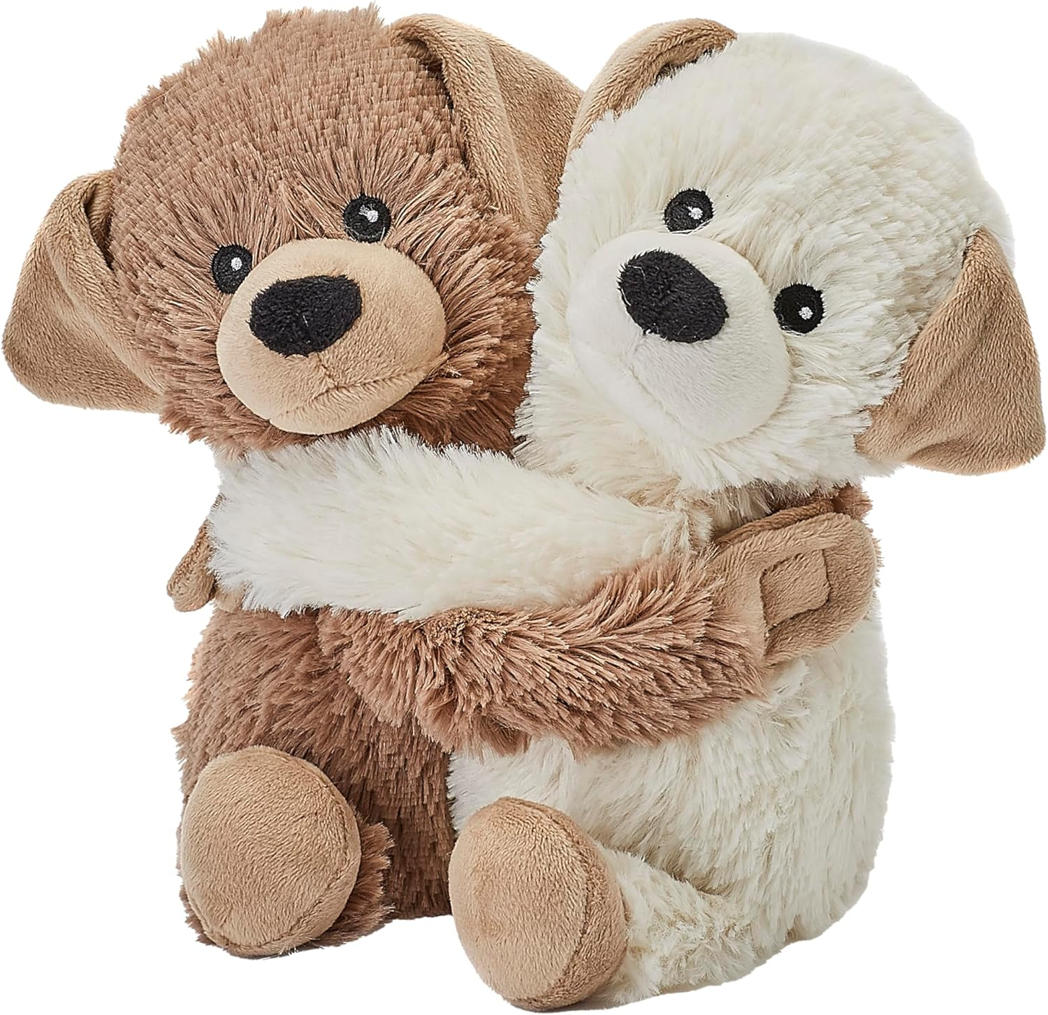 Warmies Warm Hugs Puppies Microwavable Teddy with French Dried Lavender Scent, Fully Heatable Cuddly Toy for Anxiety and Pain Relief