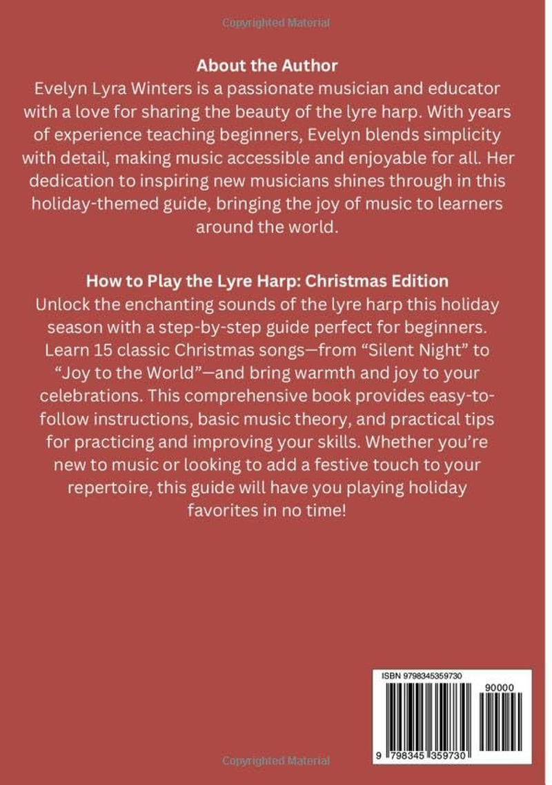 How to Play the Lyre Harp: a Beginner'S Guide to Classic Christmas Songs image number 1