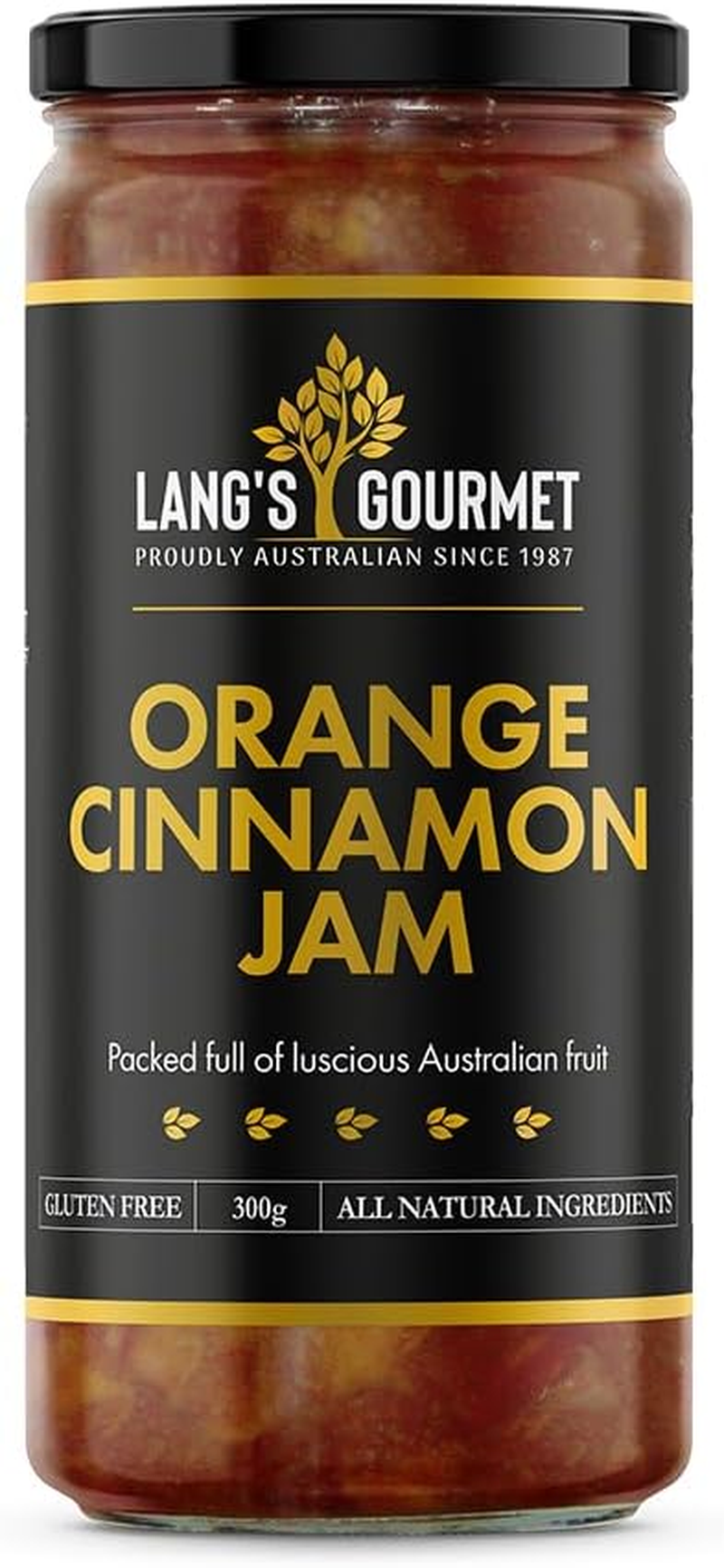 Langs Gourmet Raspberry Coconut Jam 300 G image number 1