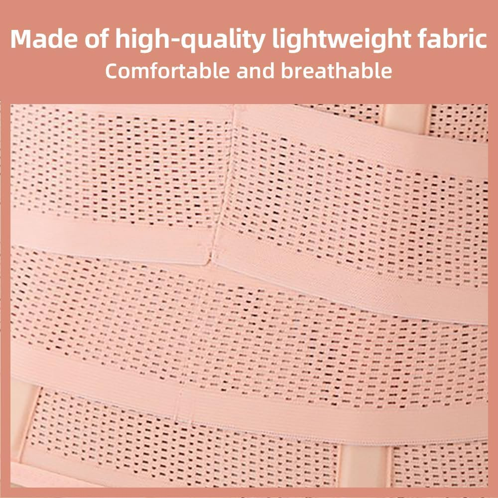 Waist Trimmer Belt-Postpartum Postnatal Recoery Support Girdle Belt Post Pregnancy after Birth Special Belly,Lost Weight Slimming Belt,Tummy Trimer Band Abdomen Abdominal Binder Belly,L image number 2