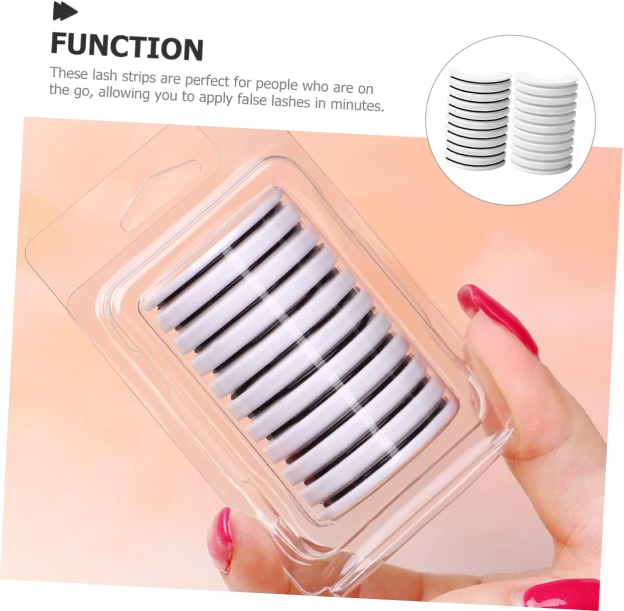 Gatuida Self-Adhesive Eyelash Tape Sweatproof Lash Adhesive Strips Strips for Eyelash Extensions image number 6
