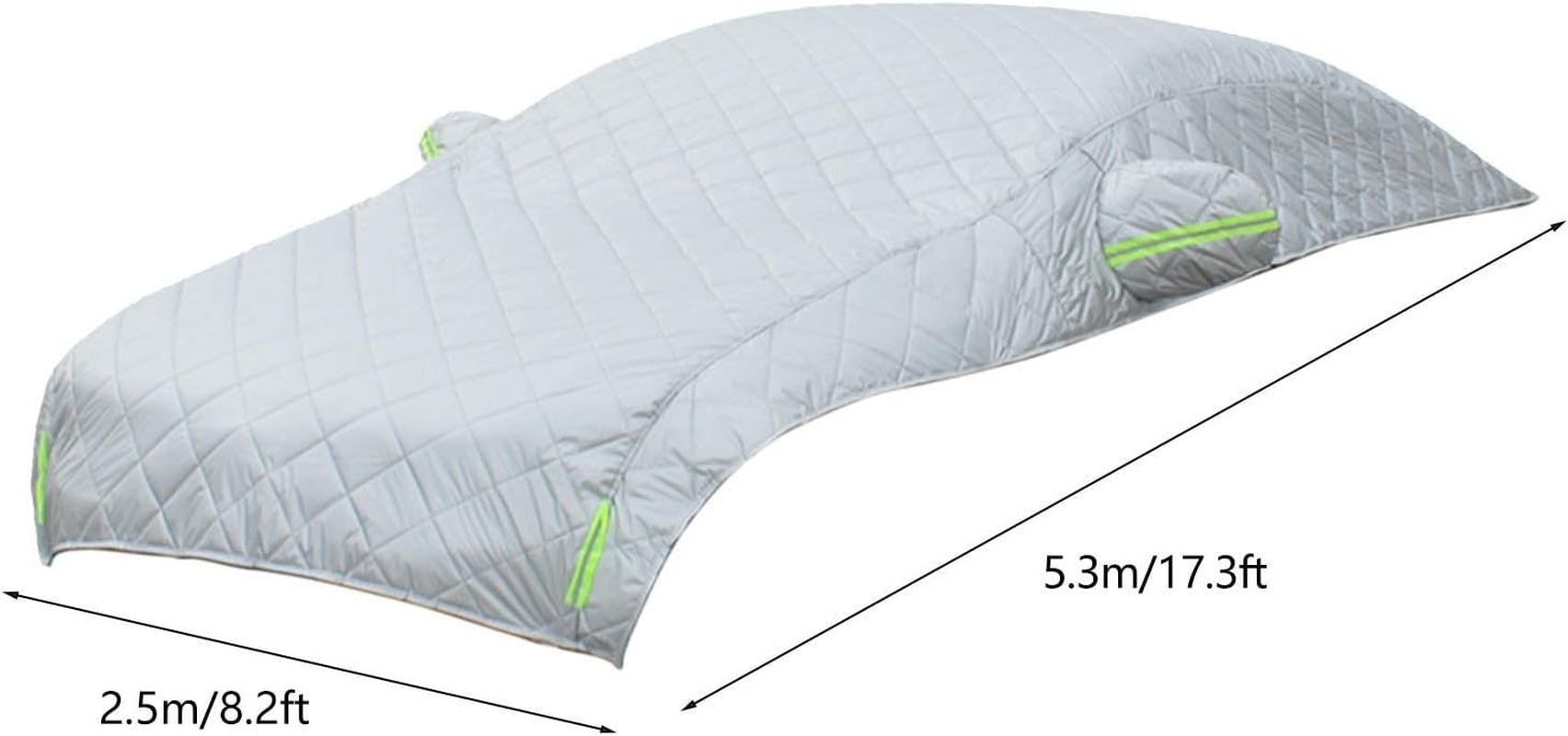 Waterproof All Weather Car Cover, 190T Hailproof for Hatchback Sedan SUV, Full Outdoor Sun UV Rain Snow Wind Protection image number 2