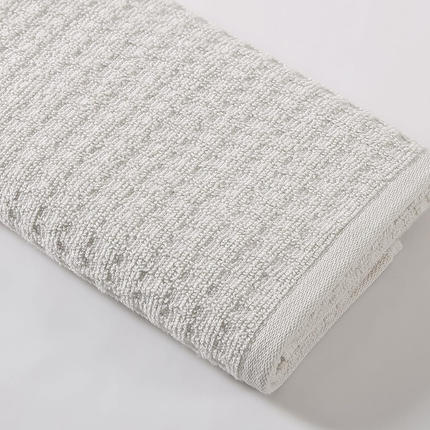 Tommy Bahama Hand Towel Set Highly Absorbent Cotton Bathroom Decor, Low Linting & Fade Resistant, 2 Piece, Northern Pacific Light Brown image number 6