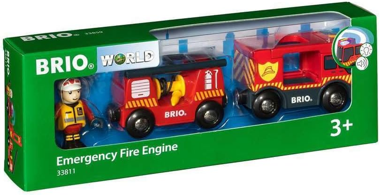 BRIO - Emergency Fire Engine 3 Pieces image number 5