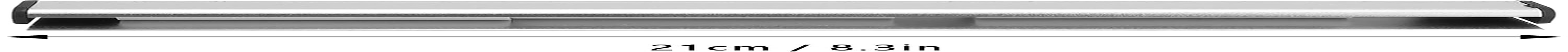 Slide Check Rack, Kitchen Bill Orders Ticket Holder Tab Grabber A4 A3 Paper Clip Rack Tool Aluminium Display Rail Restaurant Cafes Pubs Bars Desk Receipt Sliver Office Bar Note Organizer(21Cm) image number 6