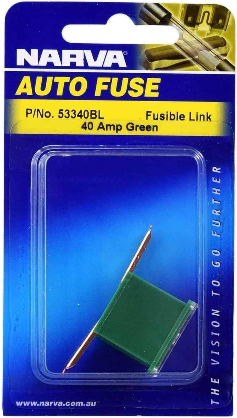 Narva 120 Amp Male Plug in Fusible Link, Grey, 45 X 24 Mm