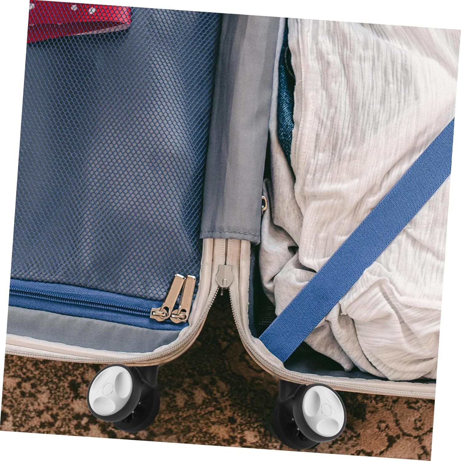 GAROZATION Travel Luggage Wheel Repair Replacement Suitcase Swivel Wheel Luggage Accessories Small image number 2