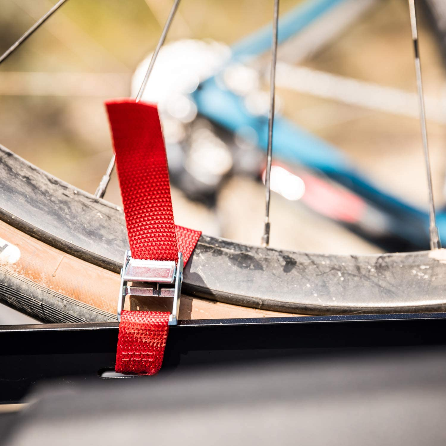 Swagman Upright Roof Mount Bike Rack, Black