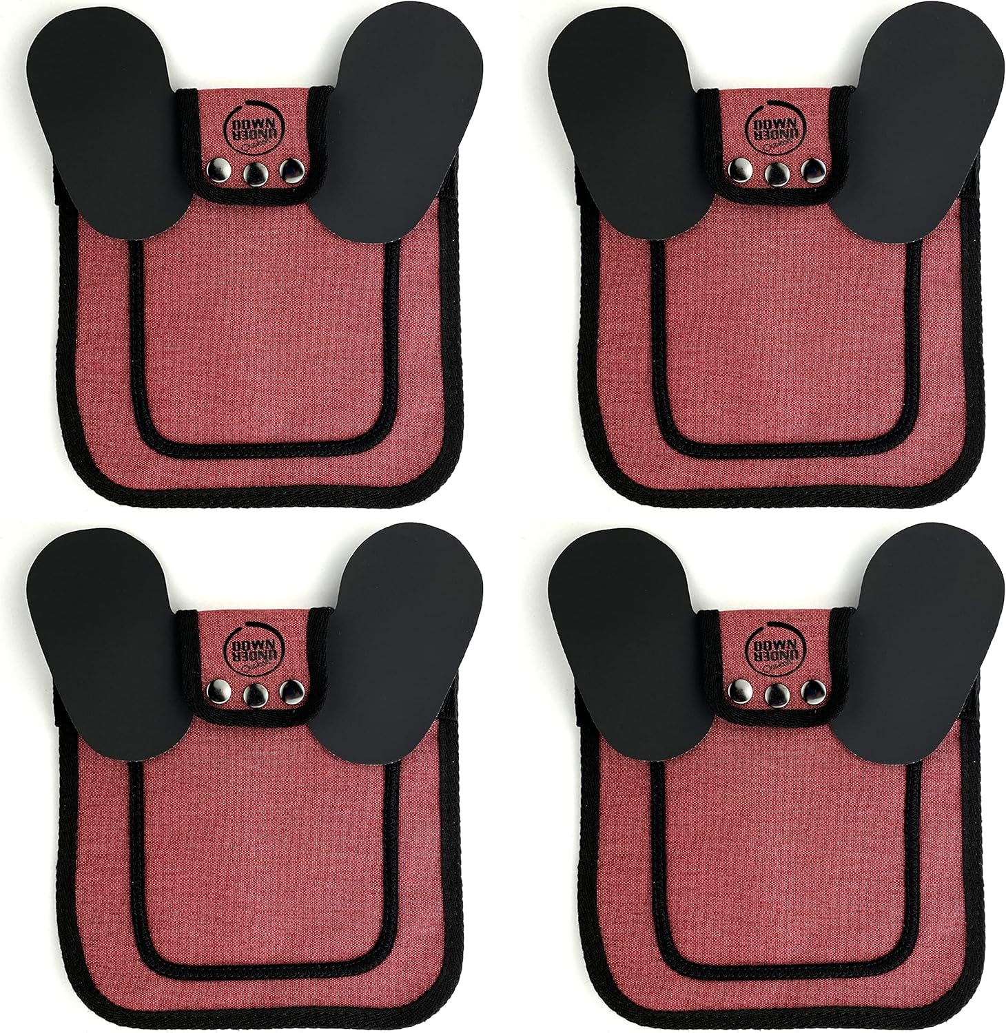 DOWN under OUTDOORS 4 Pack Premium Chicken Saddle with Adjustable Straps to Suit Medium and Large Hens, Poultry Saver, Protector, Apron, Supplies, Care Products (Grey Mesh)&hellip;