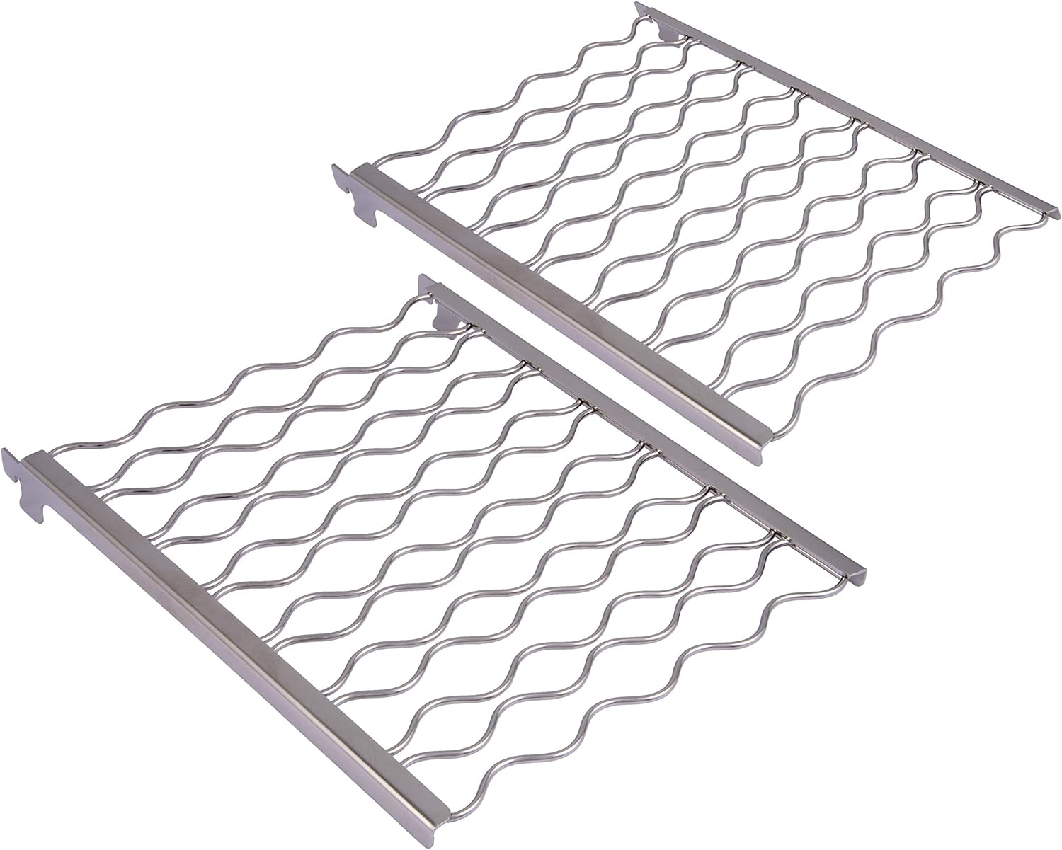 Oklahoma Joe'S 1864887W06 Drumstick & Pepper Flex Rack, 2-Pack, Silver image number 4