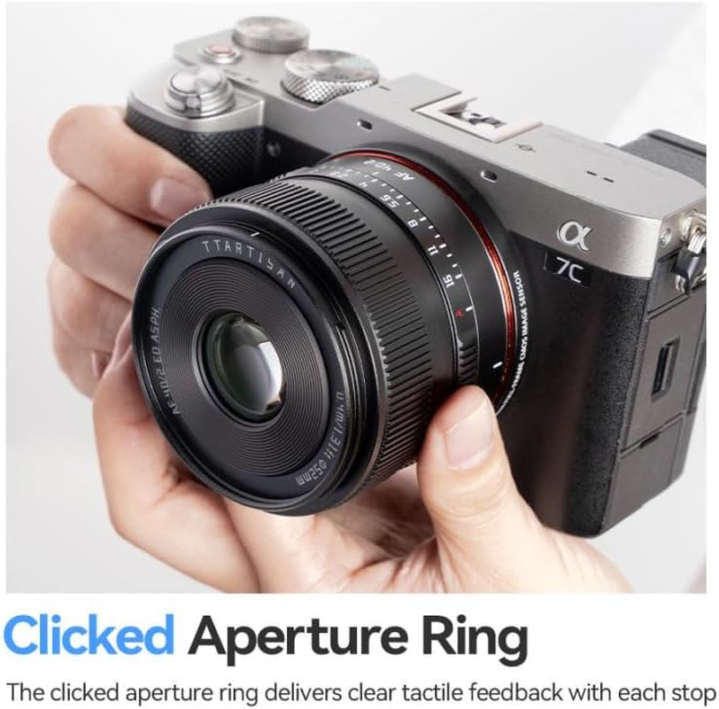 TTARTISAN AF 40Mm F2 Full Frame Lens for Nikon Z, Compact Lightweight Auto Focus Cameras Lens Compatible with Nikon Z-Mount Cameras (Black) image number 5