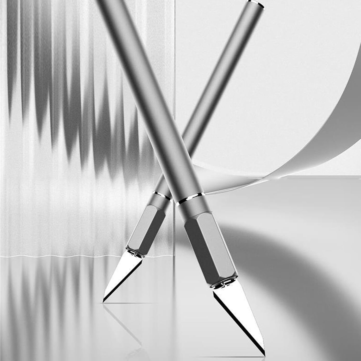 12 Pcs Exacto Knife Set with Case,For Crafting, Art, Hobby Knife for Fondant, Craft Knife Exacto, Precision Knife for Crafts, Leather, Art Knife Se.Precision Knife with #11 Blades (Gray) image number 5