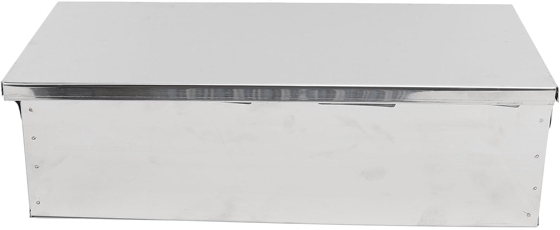 Jiawu Modern Stainless Steel Seasoning Box with Flip Lid, 5 Compartment Trays, Condiment Dispenser Set, Storage Box for Spice, Snacks, Flour, Salt, Sugar, Approx. 31.5 X 15 X 9Cm / 12.4 X 5.9 X 3.5In image number 5