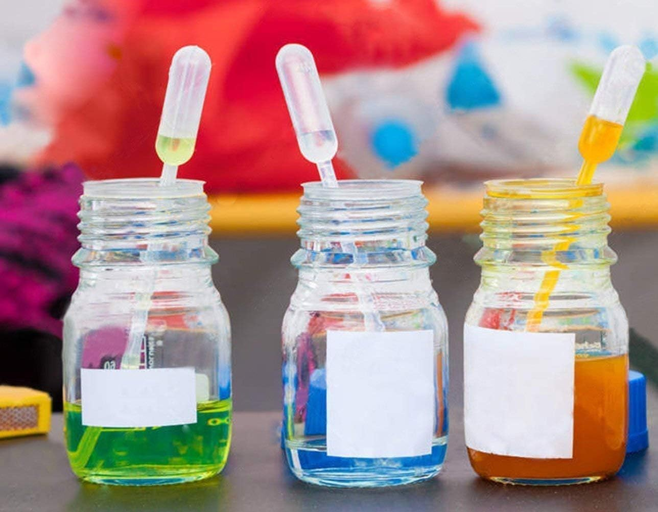 MKUCCD Plastic Squeeze Transfer Pipettes Suitable，0.2Ml Plastic Mini Transfer Pipettes for Liquid Mixture, 50PCS Disposable Dropper，For Chocolate, Cupcakes, Ice Cream, Cakes, Kitchen (12 PCS) image number 6