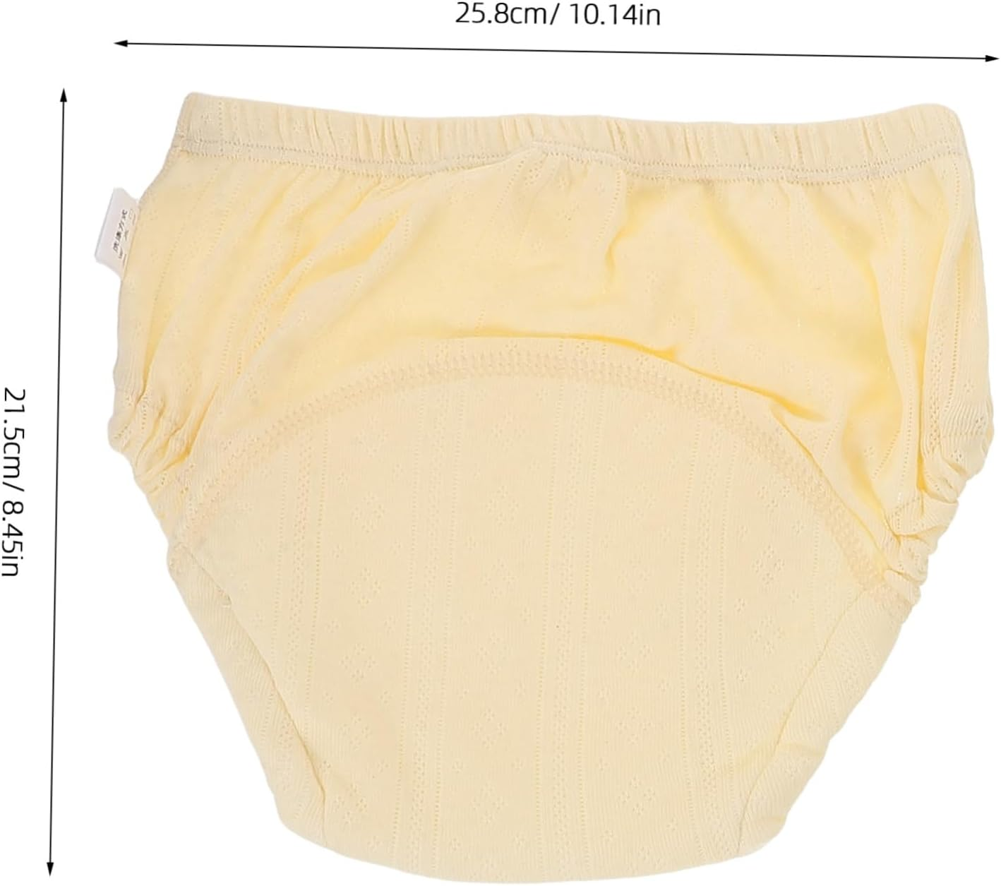 Hohopeti 3PCS Reusable Cotton Training Pants for Leakproof Design Breathable Soft Potty Underwear for Boys and Comfortable Fit for Day and Night Use