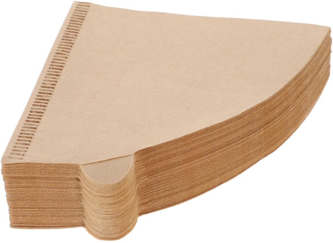 Espresso Cone Filters 100 Count Coffee Filter Cones Tea Filtering Paper for Home and Office