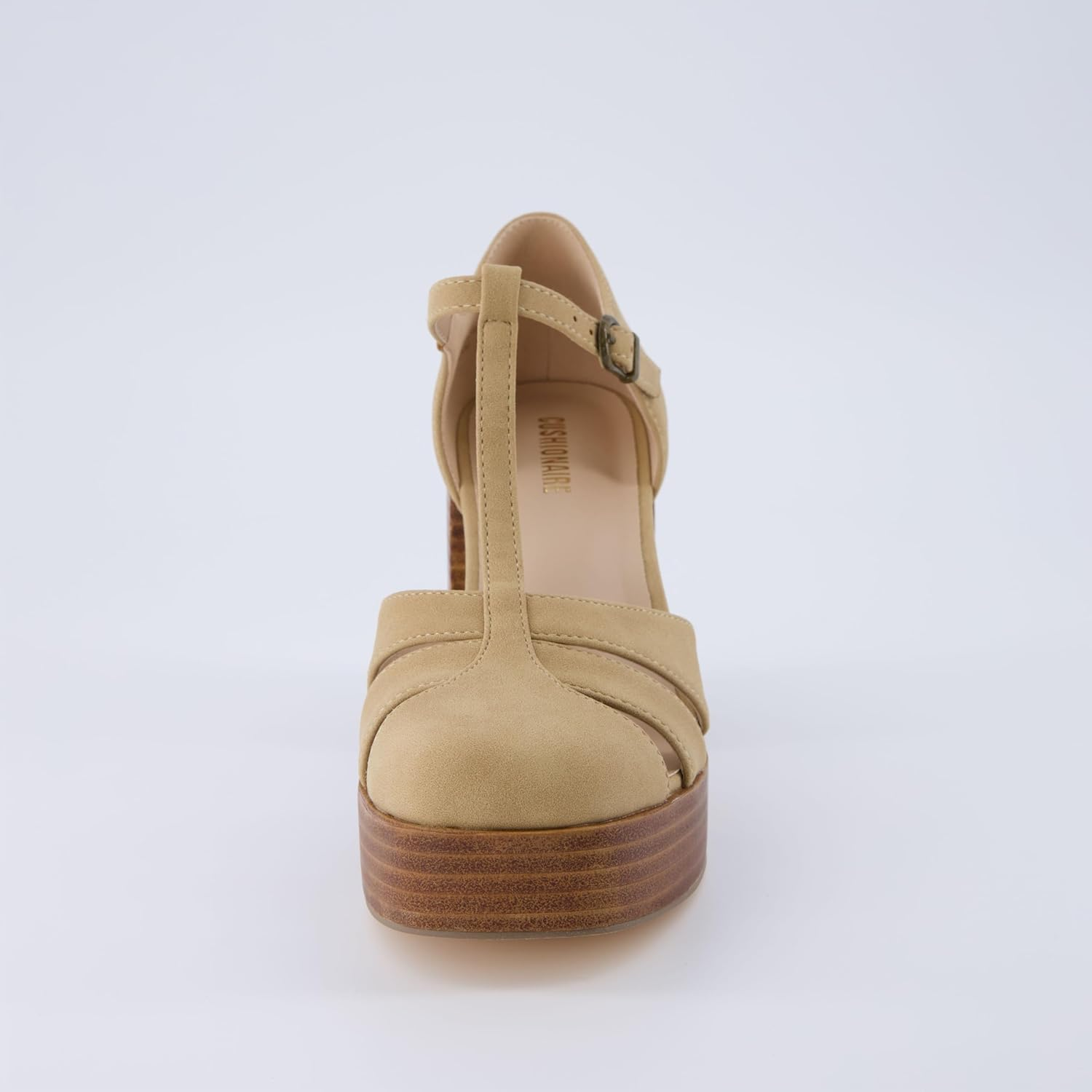 CUSHIONAIRE Women'S Tizzy Mary Jane Platform Heels +Memory Foam, Wide Widths Available image number 6