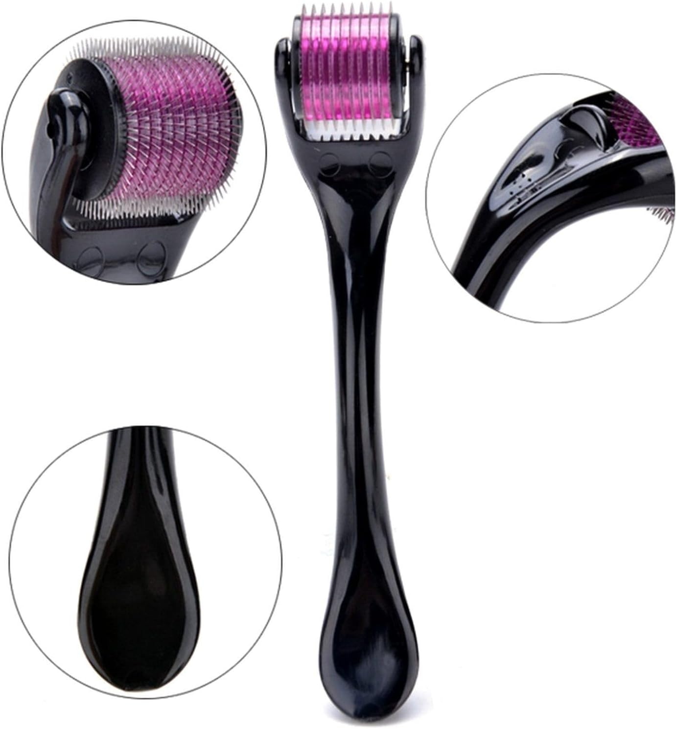 Derma Roller -Titanium 540 Needles 0.25Mm with Storage Case |Micro Needling| Derma Skin Roller |Micro Needle Roller for Skin Rejuvenation anti Ageing Hair Regeneration image number 4