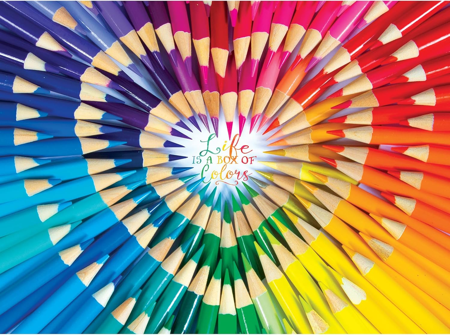 Cra-Z-Art - Roseart - Kodak Premium - Life Is a Box of Colors - 1000 Piece Jigsaw Puzzle image number 6