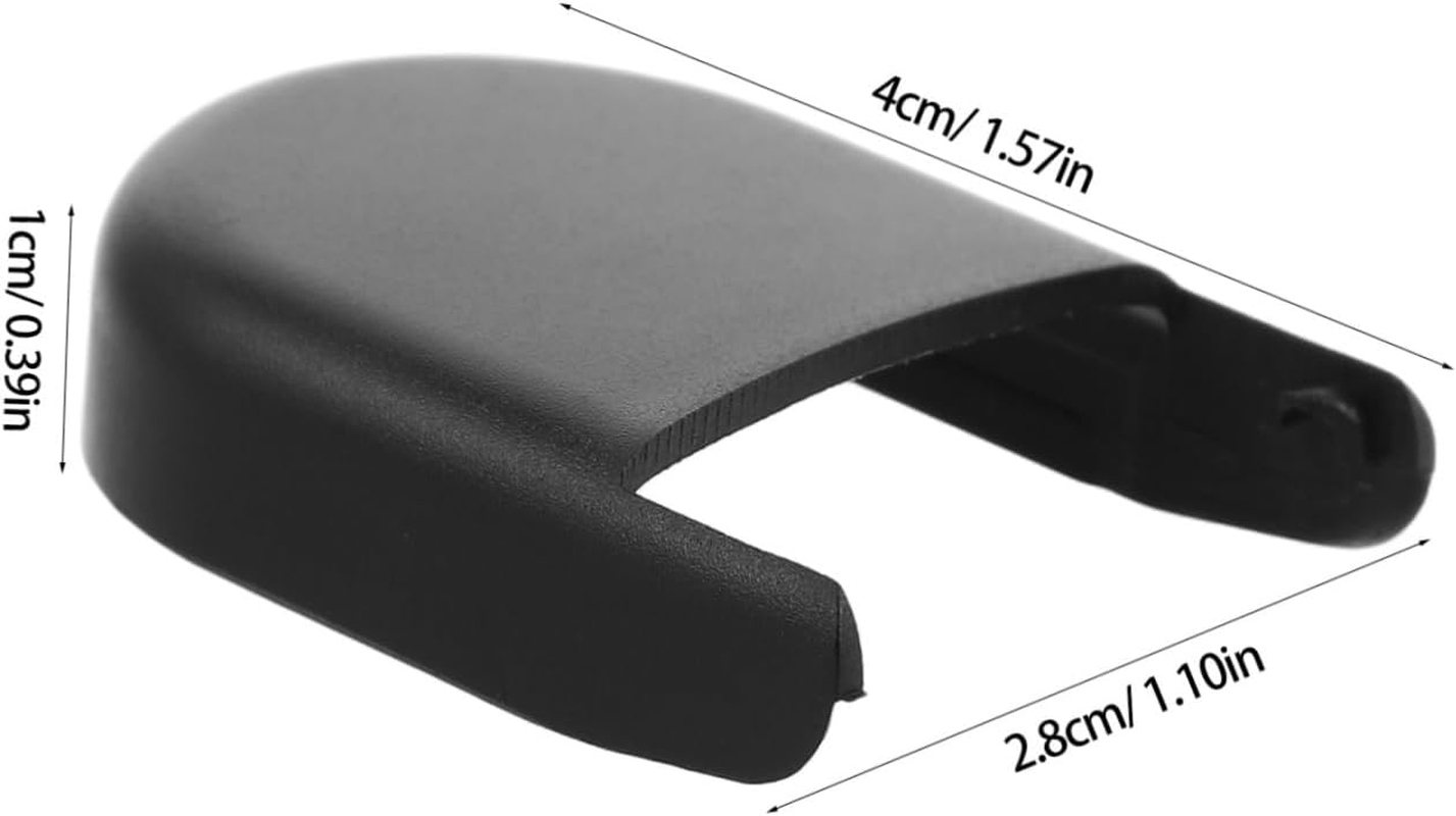 PLAFOPE Wiper Arm Bolt Cover for 13-19 Front Wiper Arm Cap Rear Wiper Arm Cover Simple Installation image number 4