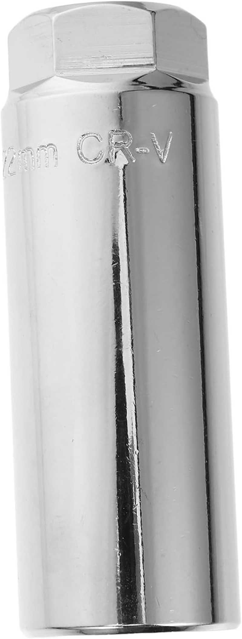 DECOMELODY O2 Sensor Socket Removal Tool 1/2 Inch Large Opening 9Cm White Auto O2 Sensor Removal Socket Compatible Universal Automotive Repair image number 1