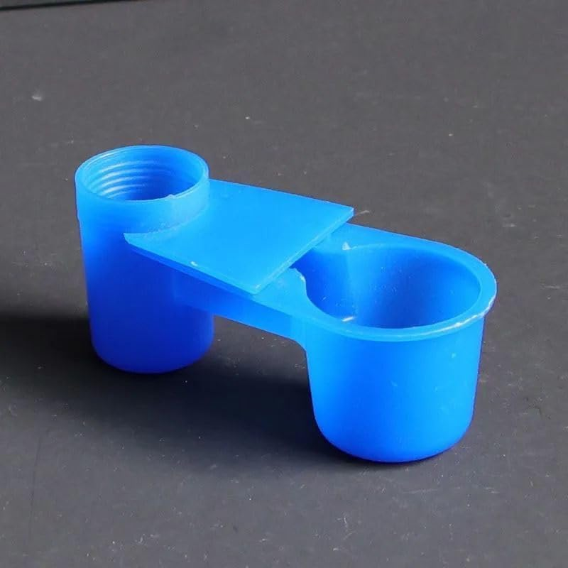 Ximimark 10Pc Bidirectional Water Dispenser, Easy to Clean, Easy to Install, Pet Supplies, Pigeons, Parrots, Bird Drinking Cups (Excluding Water Bottles) image number 5