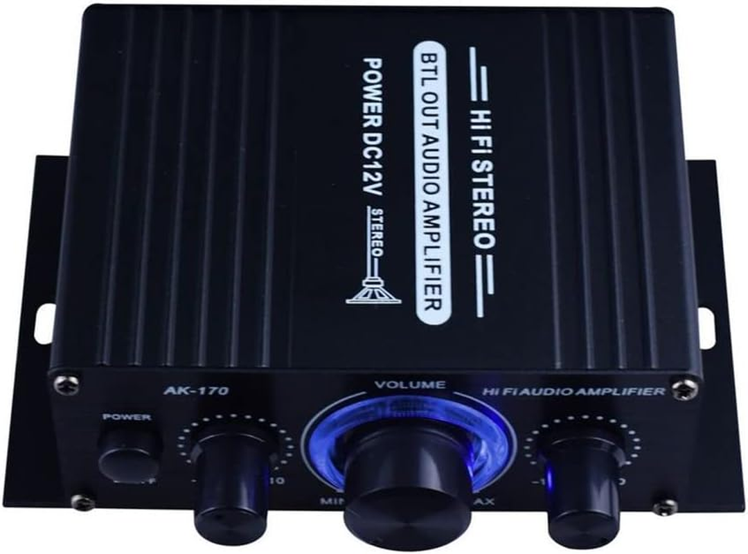 Aribrnten Power Amplifier Fm Radio Mini Amplifier 400W Hifi Mini Hifi Audio Power Amplifier Audio Amplifier Ak170 Audio Amplifier image number 2