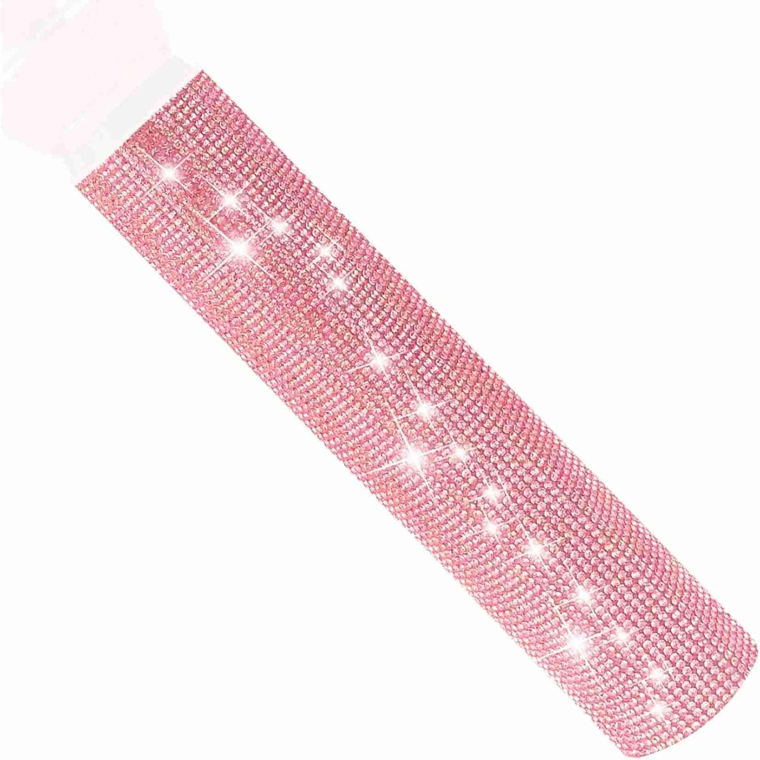 Rhinestone Microphone Sleeve for Shuer Wireless Mic SM58, Beta58A, Beta87A, SM86, PG58 Handle Cover Replacement, Royal Blue Bling on Party, Tours, TV Shows (Mic NOT Included)