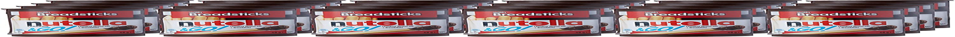 Nutella & Go Hazelnut Spread with Cocoa and Breadsticks, 24 X 48 Grams