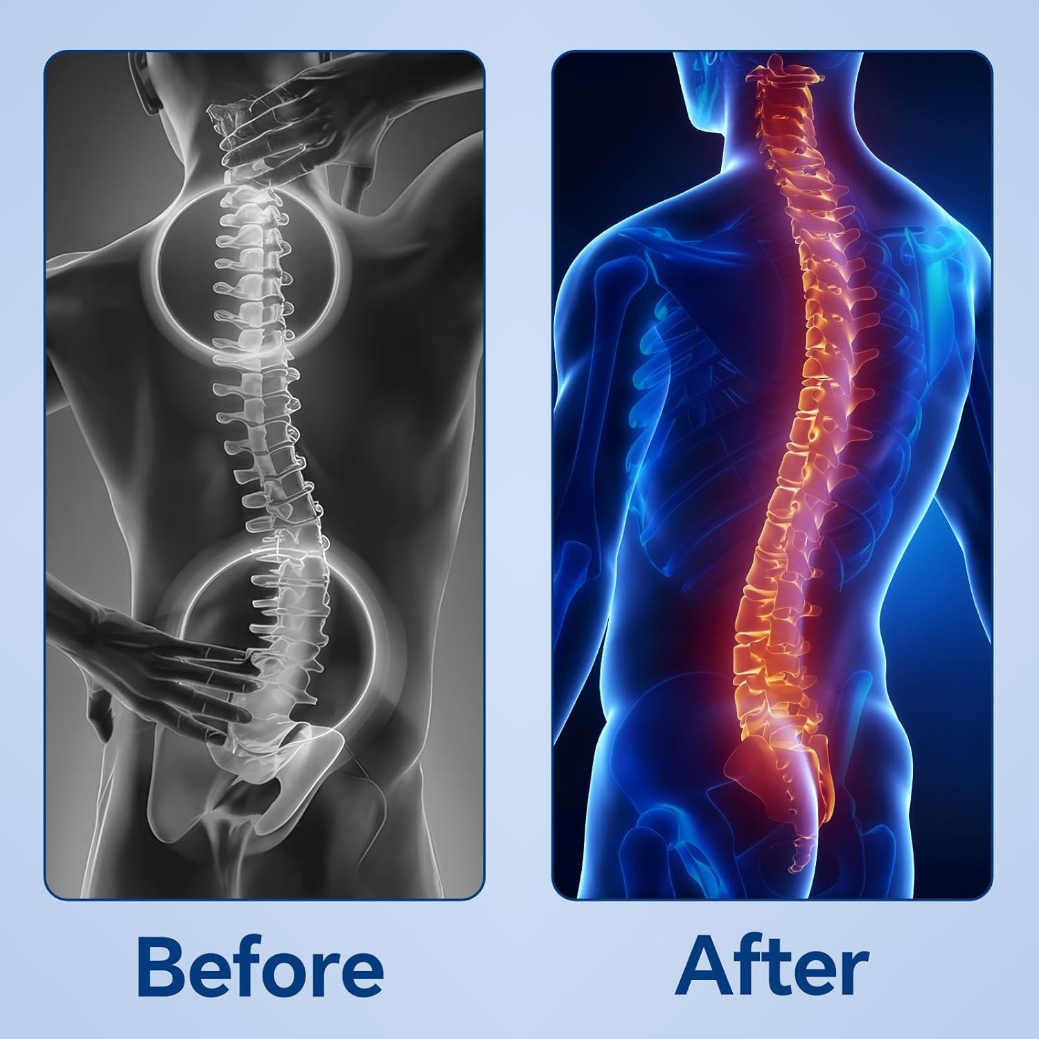 DAWNTREES Adjustable Lumbar Support Pillow,Ice Cotton Lumbar Pillow for Sleeping Back Support Pillow for Lower Back Pain Relief, Back Pillow for Sleeping, Lumbar Support Pillow for Bed image number 4