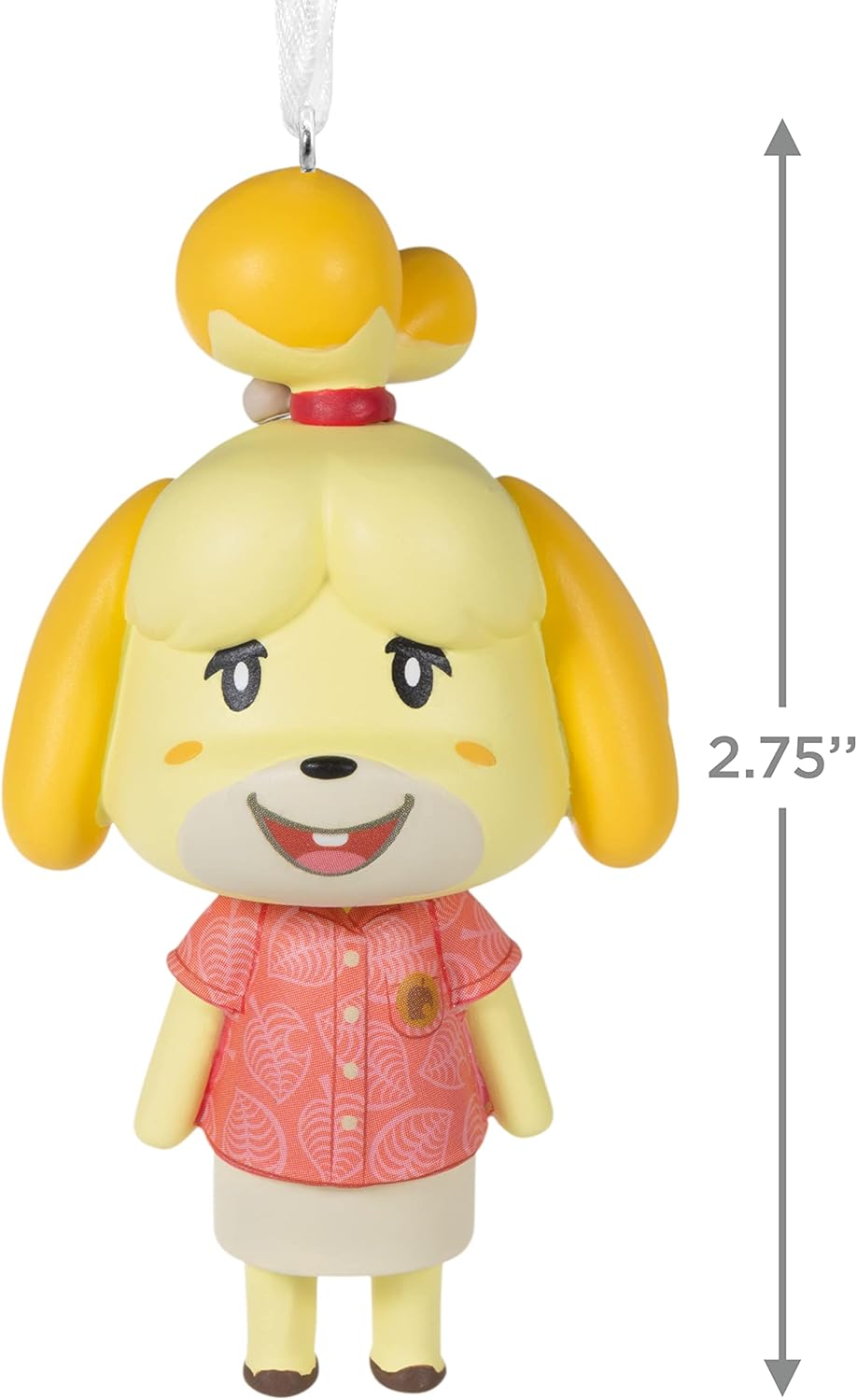 Hallmark Nintendo Animal Crossing Isabelle Christmas Ornament image number 3