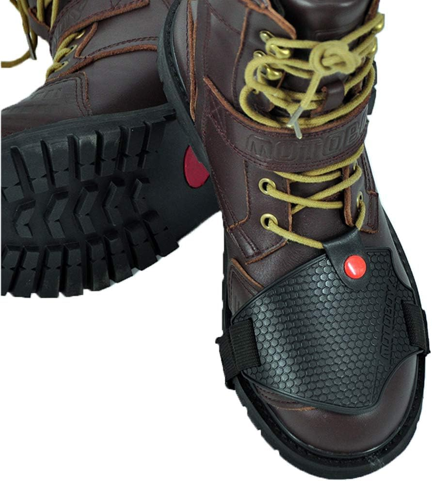 Motorcycle Shift Pad, Shoe Motorbike Boot Cover Protector, Useful Gear Shifter Accessories, Black image number 4