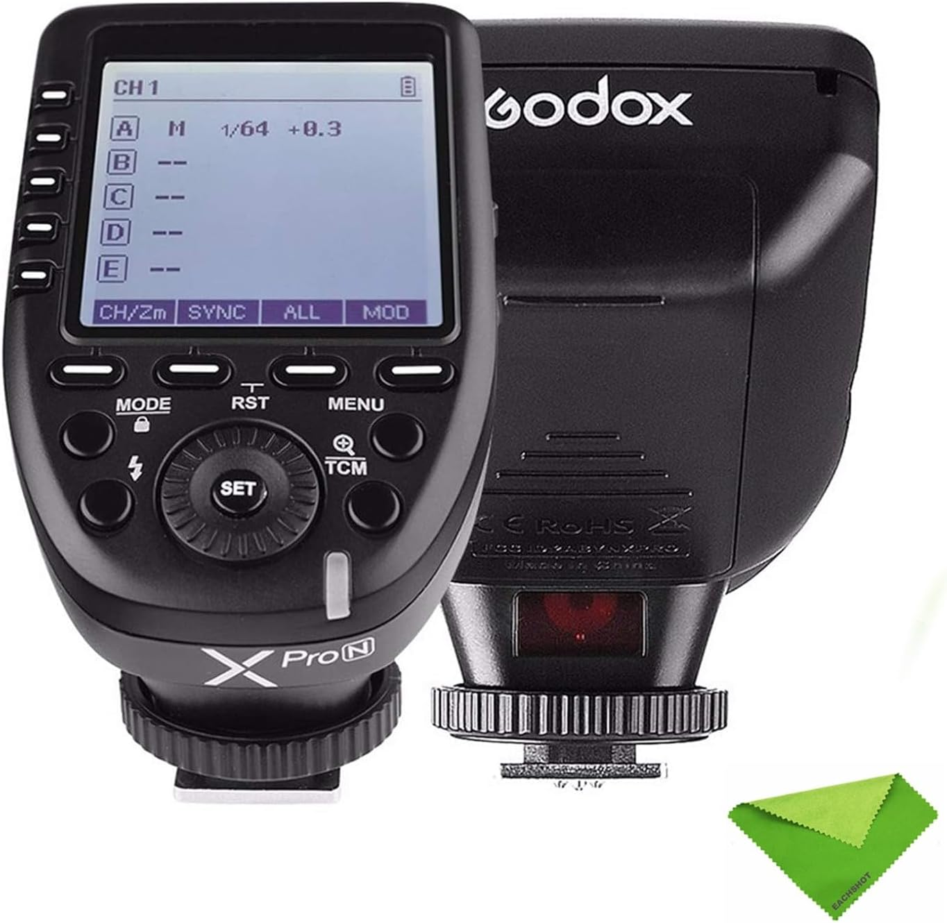 Godox Xpro-N I-Ttl 2.4G 1/8000S Wireless Flash Trigger Transmitter 16 Groups and 32 Channels for Hotshoe Camera Flash TT350N V350N TT685N V860 V850 AD200 Ad400Pro AD600 Pro AD600 image number 2