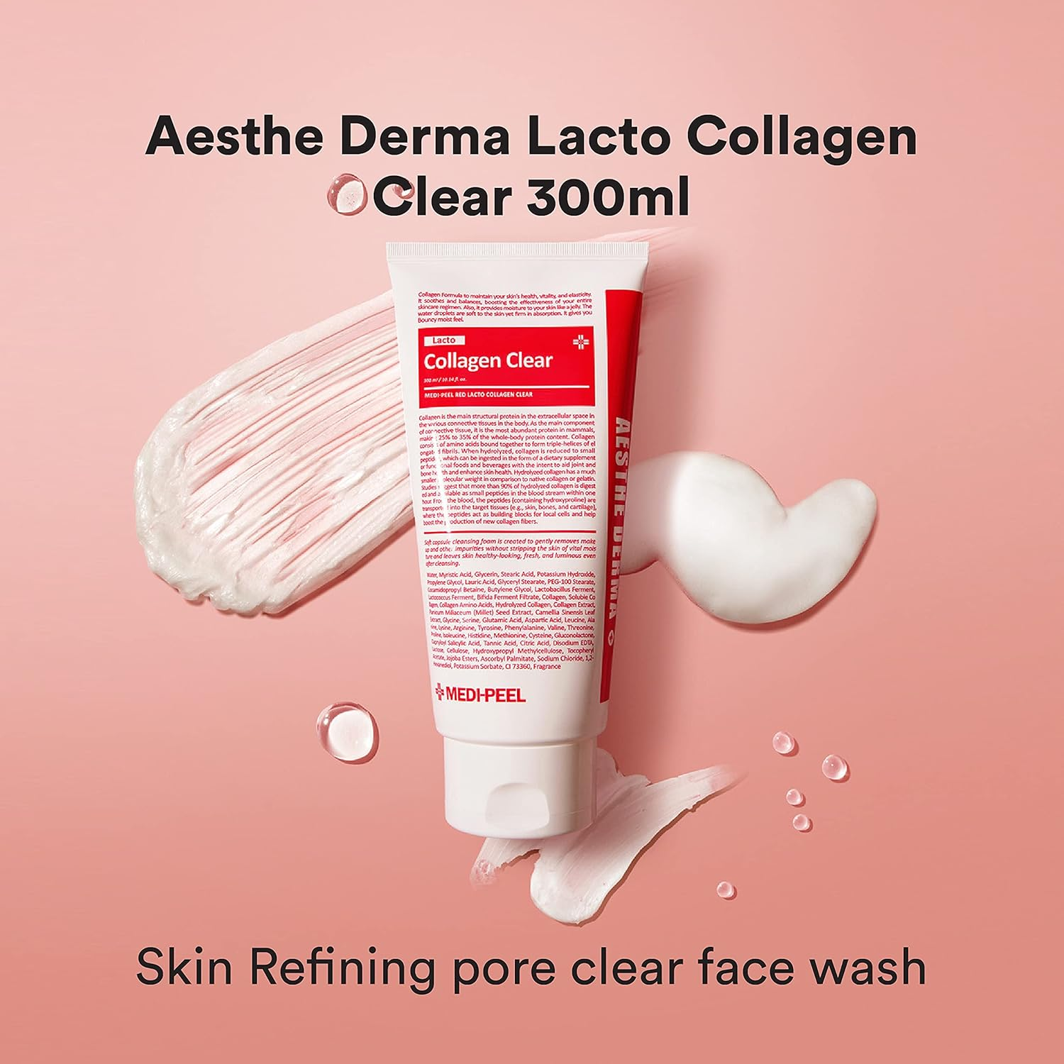 Red Lacto Collagen Clear 300Ml image number 4