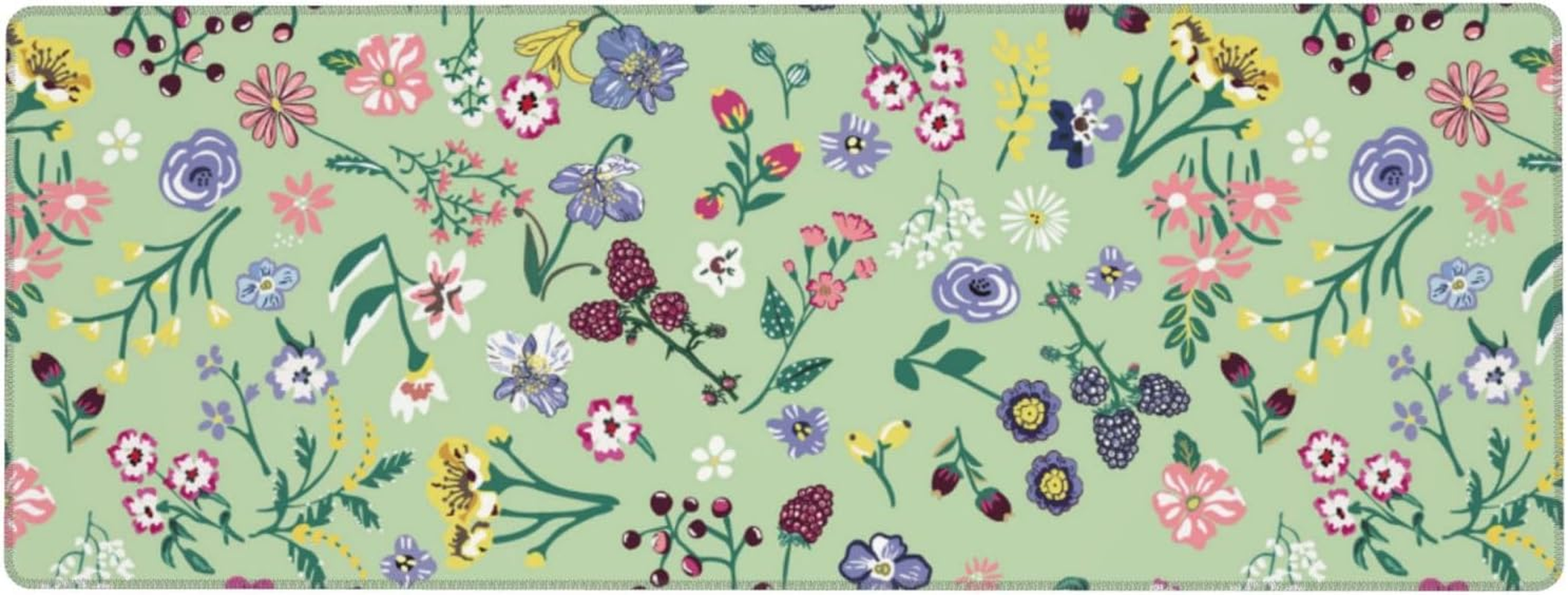 04 Sage Green Desk Mat,Checkered Mouse Pad,Sage Office Supplies,Sage Green Mouse Pad,Xl Mouse Pad 11.8 * 31.5 Inches