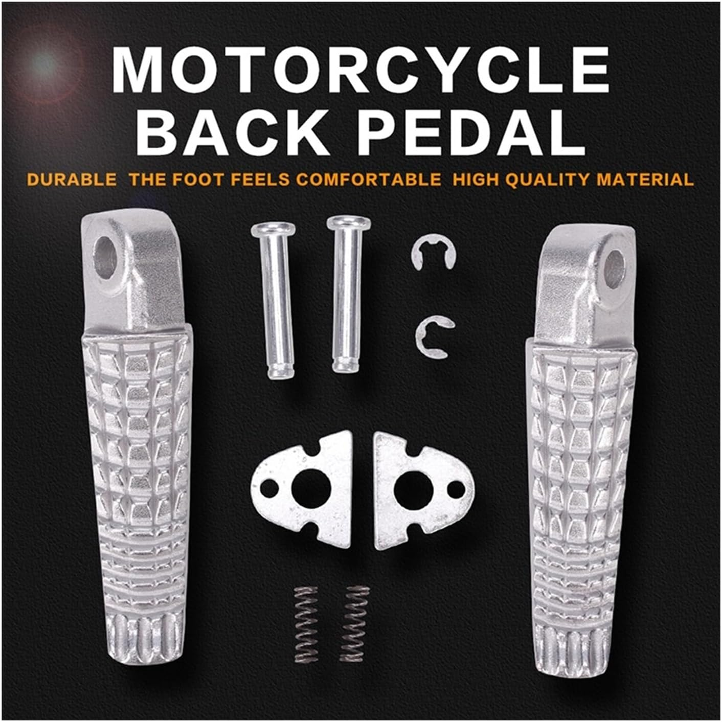 Rear Footrests Foot Peg Rests Compatible with GSXR GSX600 GSX750 GSX1000 K1 K2 K3 K4 K5 K6 K7 K8 K9 Motorcycle Accessories image number 5