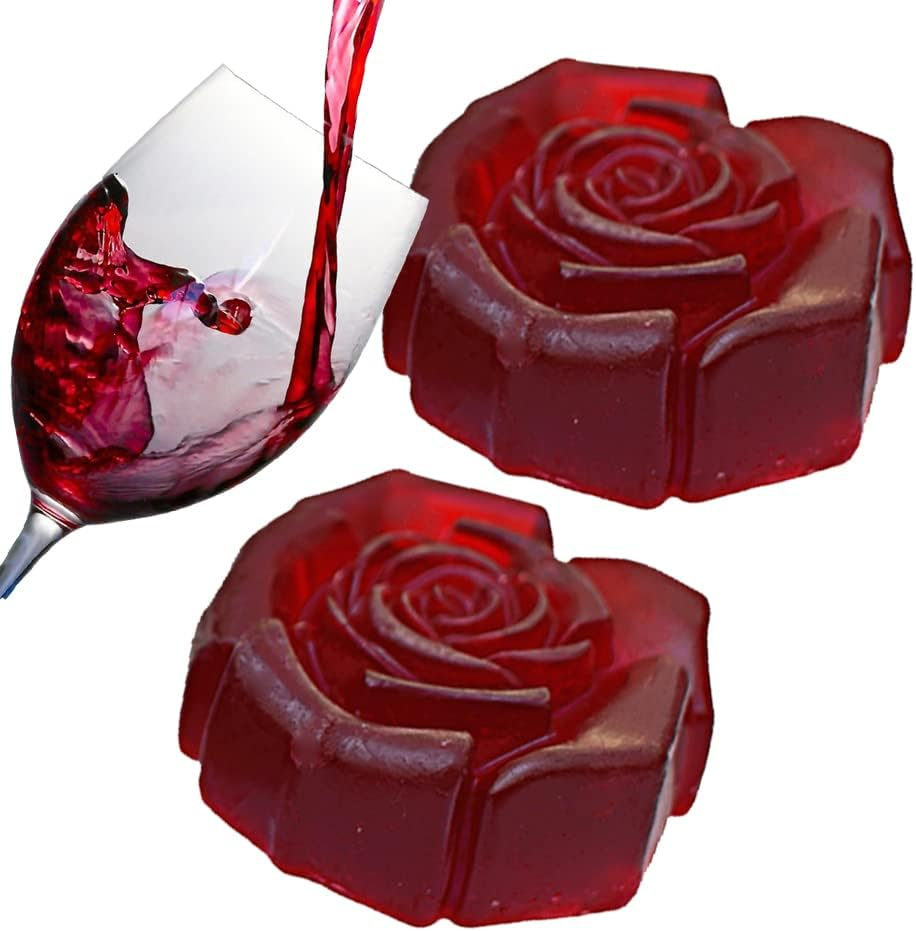The Bath Stories Organic Handmade Red Wine Soap 2X90 Gms.(Pack of 2) image number 6