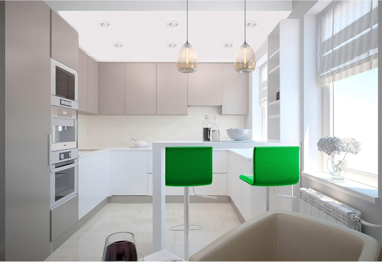 SEBSON MR16 LED Bulbs Warm White 2900K 3.5W - 10 Pack - Spot Lights Ceiling - Equivalent 30W Halogen, 280Lm, 110&ordm; Beam Angle - 12V DC, GU5.3 Light Bulb, Non Dimmable image number 5