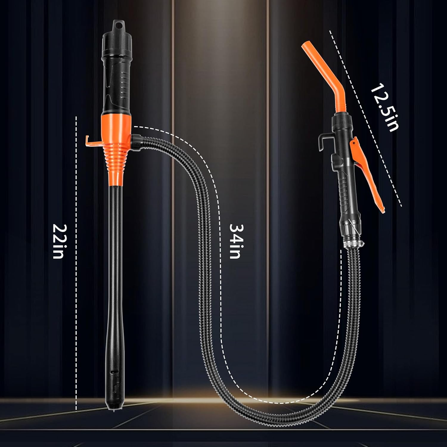 Portable Power Battery Pump, Battery Powered Siphon Fuel Transfer Pump for Gasoline, Fuel Oil, Diesel, Water, Battery Fuel Transfer Pump Suitable for Garages and Shops image number 4