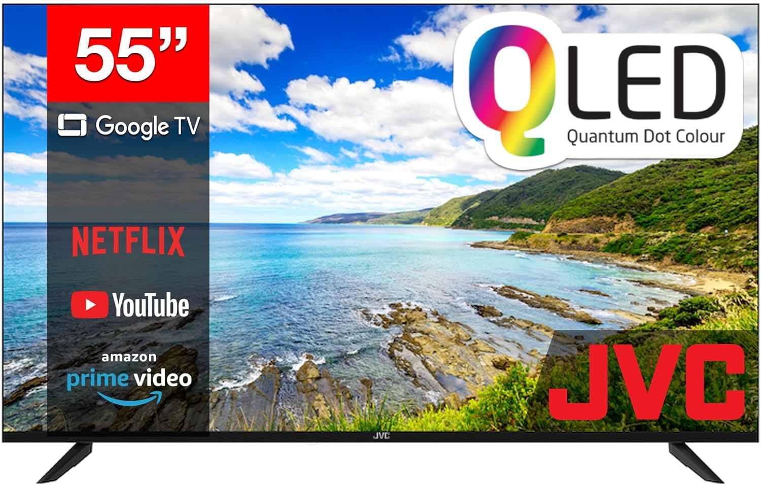 55" 4K QLED Google TV - AV-AQ557155A image number 5