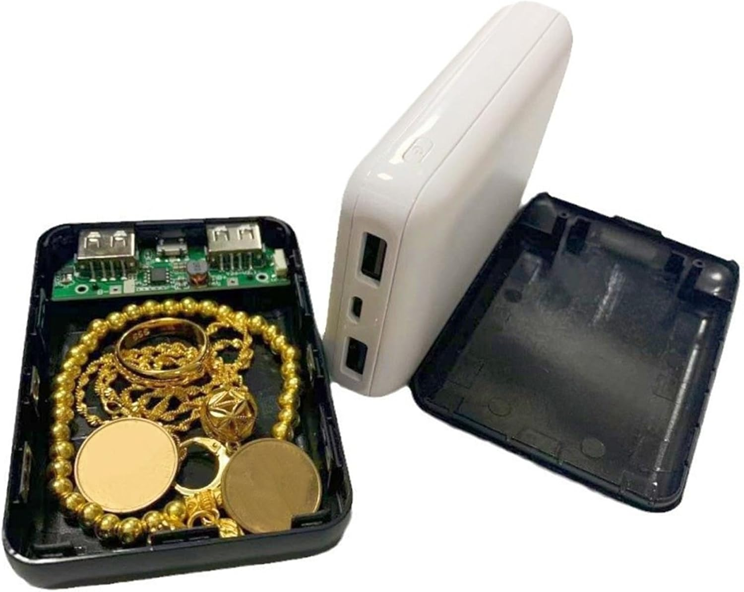 Diversion Secret Case | Power Bank Safe Stash Box for Jewelry | Disguised Concealment, Lighweight Organizer Container for Cash Coin Key Tickets image number 1