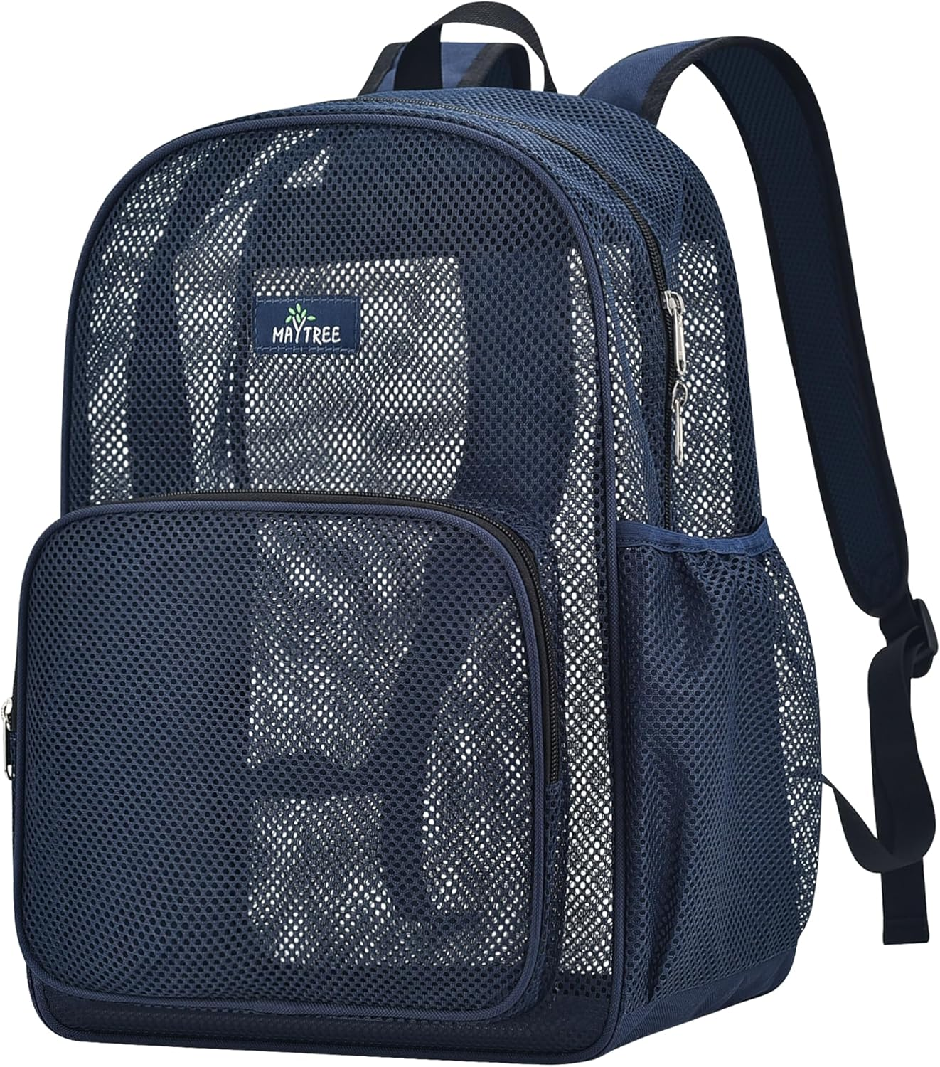 Mini Mesh Backpack, See through Mesh Backpack Small for Commuting, Swimming, Travel, Beach, Outdoor Sports