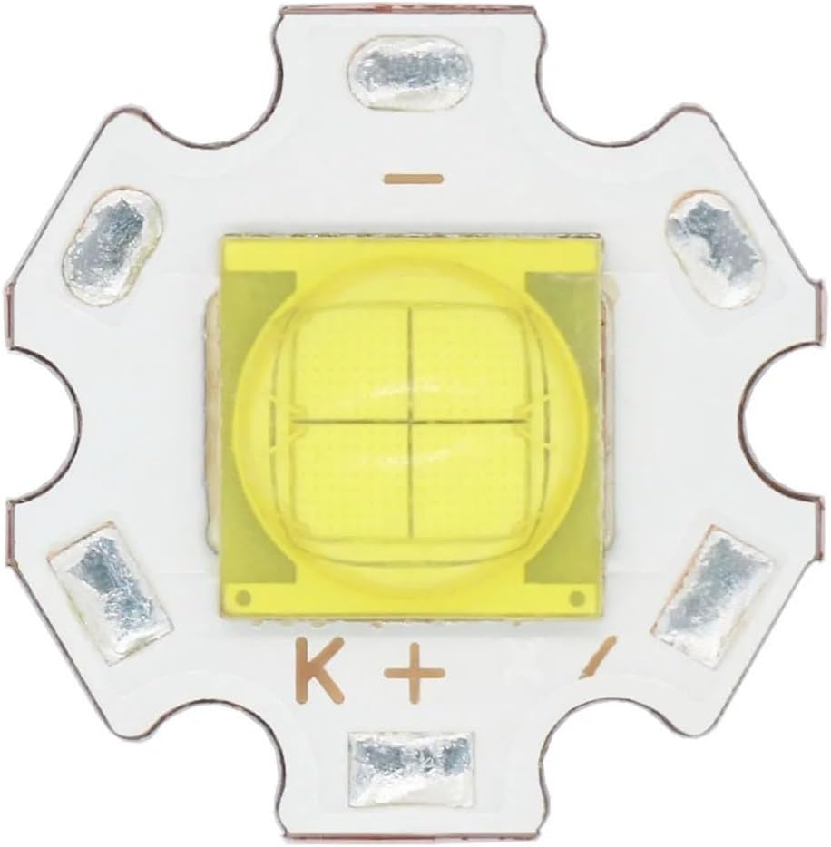 NFGZFNMKYW 1Pcs LED Beads 30W 45W Light DC3V-4V DC6-8V XHP90 LED COB Chip Cold White Lamp DIY for Flashlight Car Light Diving Light Source(Dc6-8V 7.5A)