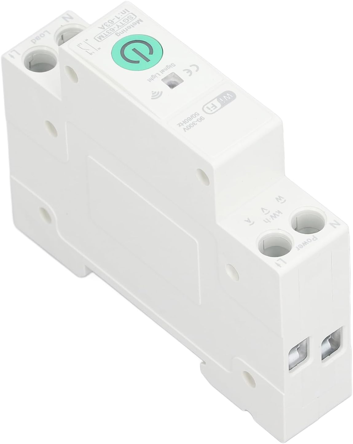 Dpofirs Wifi Metering Circuit Breaker, IP20 Intelligent AC90-300V, 63A, MOSFET, Lever Actuator, Automatic image number 6