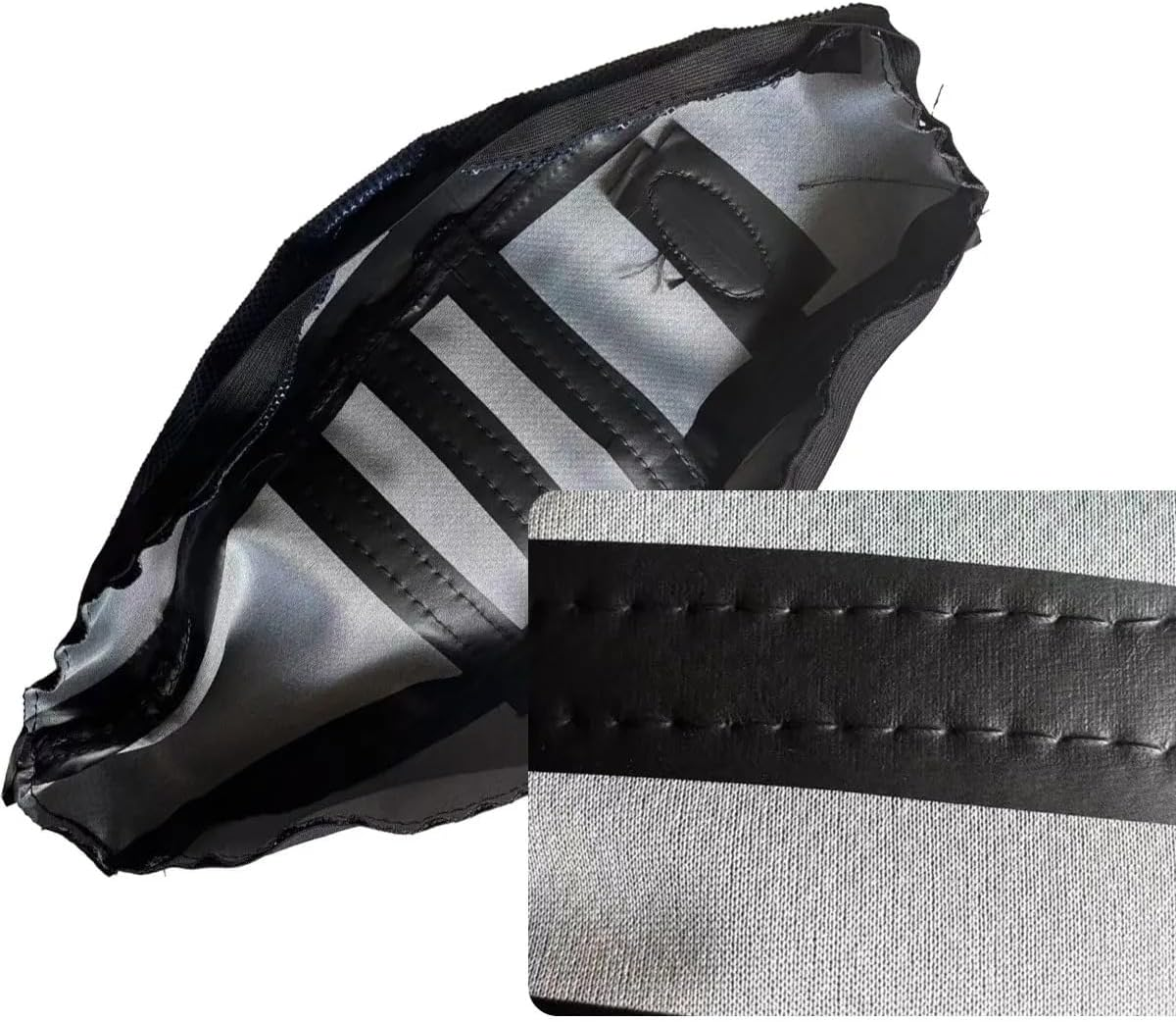 Motorcycle Pro Ribbed Rubber Gripper Soft Seat Cover for Surron Sur-Ron Lightbee Light Bee X S Off-Road Electric Vehicle E-Bike (Black) - Blue image number 3