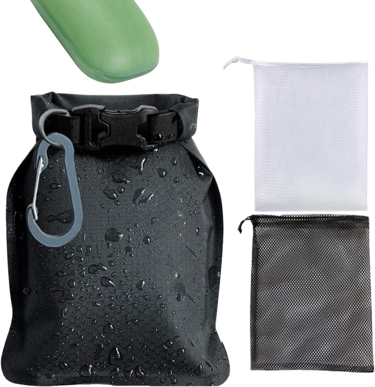 Soap Bag for Shower,Shampoo Bar Holder with Mesh Net | Waterproof Leak-Proof Gym Bathing Accessories for Swimming Travel Vacation Camping Holiday Packaging