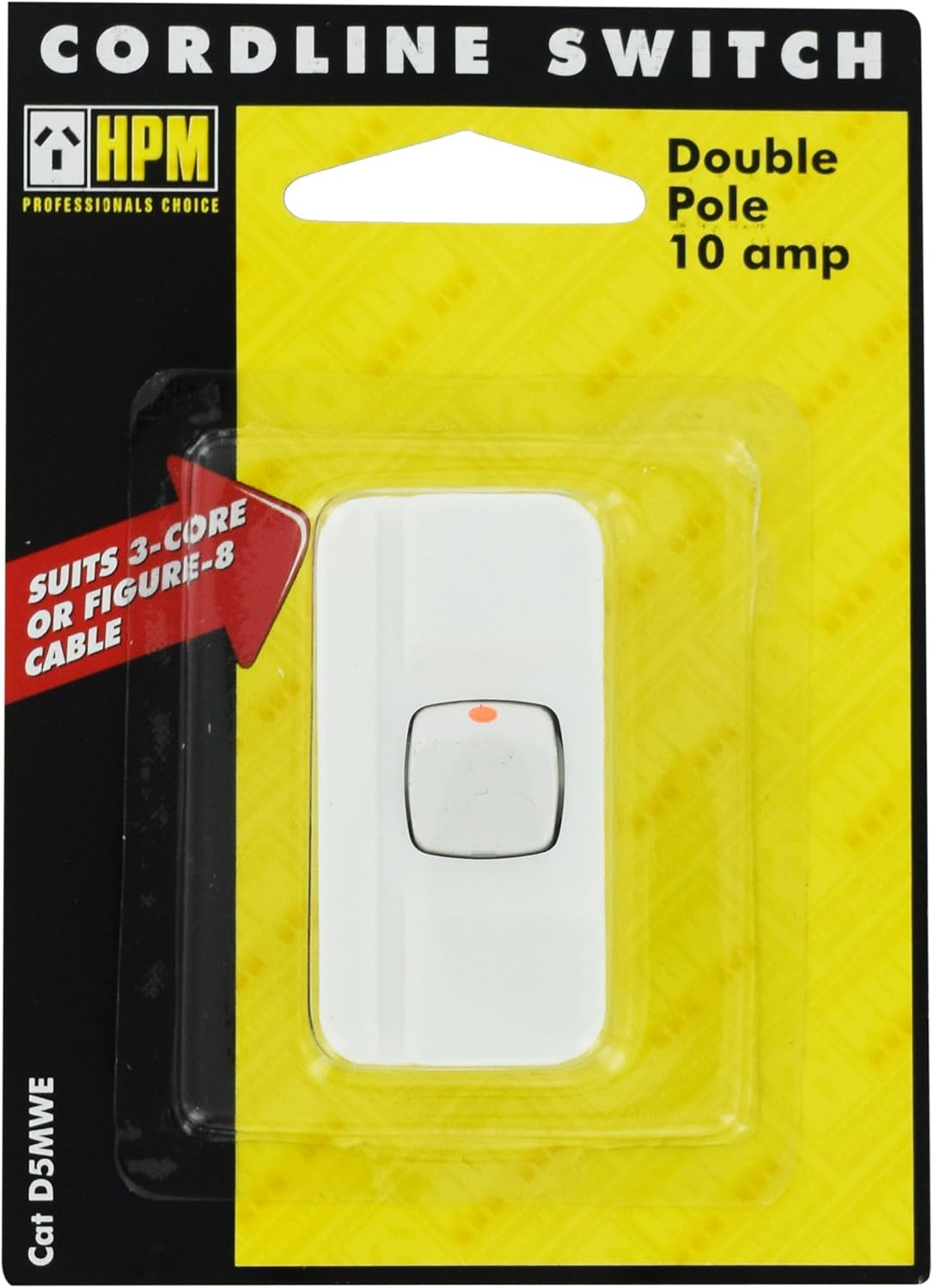 HPM Mini Cordline 10 a Switch, White, D5MWE image number 1