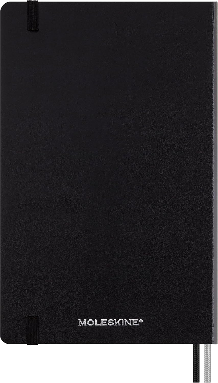 Moleskine Limited Edition Harry Potter Lumos Spell Notebook with Glow in the Dark Special-Effect, Hard Cover, Ruled, Large (5" X 8.25"), Black, 176 Pages image number 1