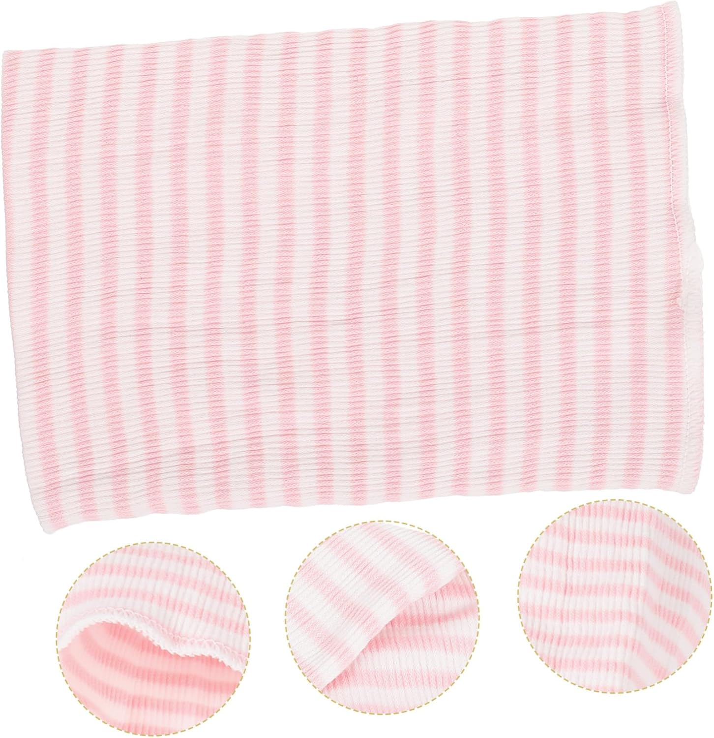 Cotton Belly Band for Navel Care Soft Belly Wrap for Newborns and Convenient Cord Belt in Pink Stripe Essential Newborn image number 2