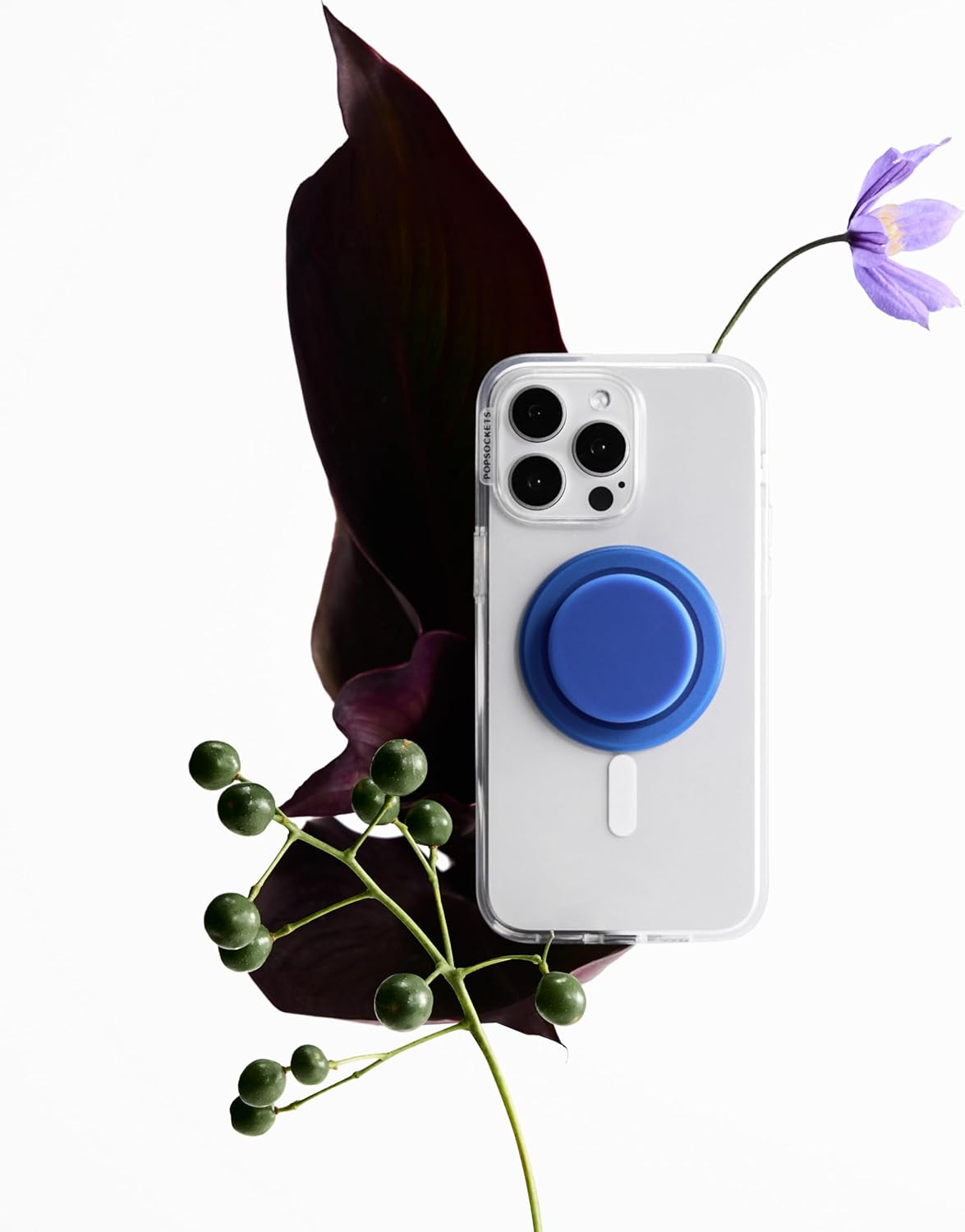 Popsockets Phone Grip for Magsafe with Kickstand, Magnetic Stand, Swappable Top, Secure Hold for Iphone Magsafe Cases, Phone & Tablet Grip - Cobalt image number 4